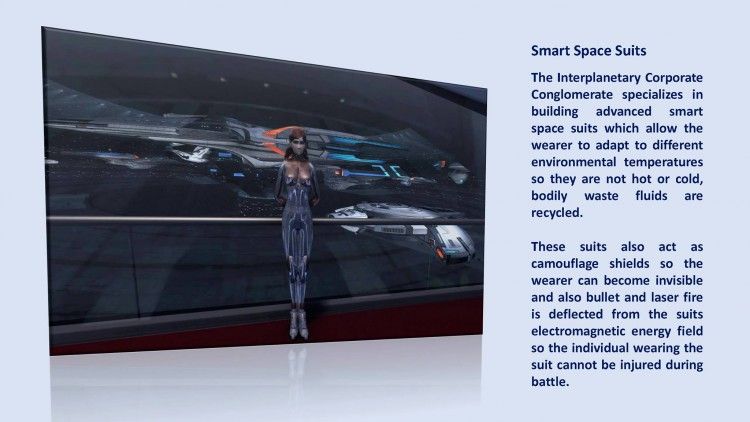 SSP Planetary Corporation AI "Smart Suits"